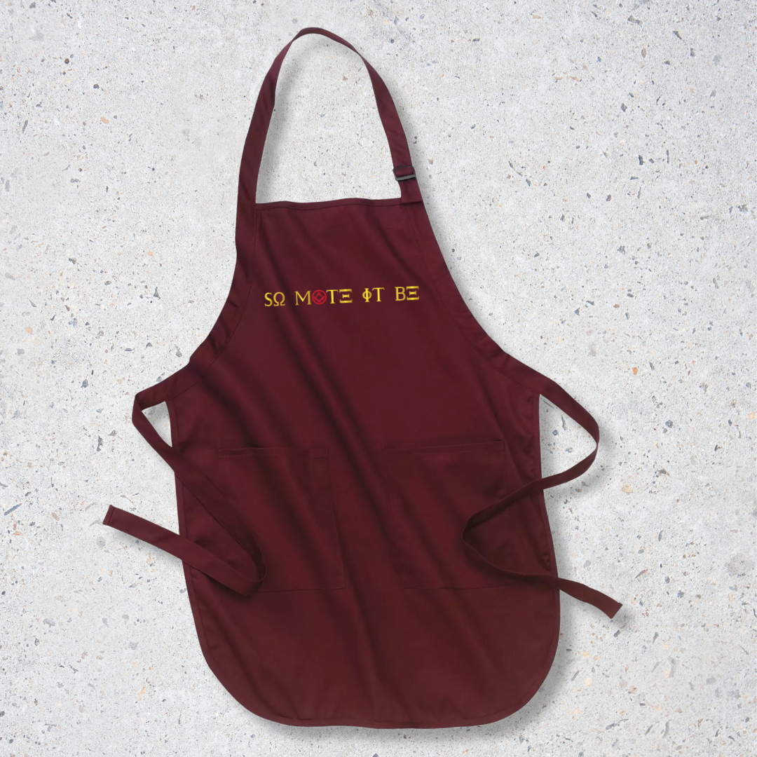 So Mote It Be Apron